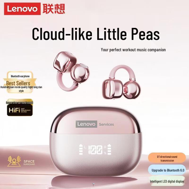 Lenovo RS119 True Wireless Open-Ear Bluetooth Headset