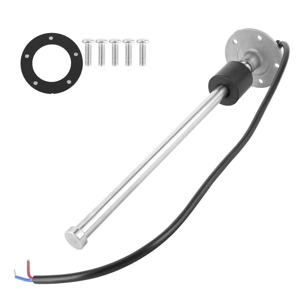 Versatile 316 Stainless Steel Fuel Sensor for Marine Boat Trucks, Stable Output Signal, Easy Installation (350mm)