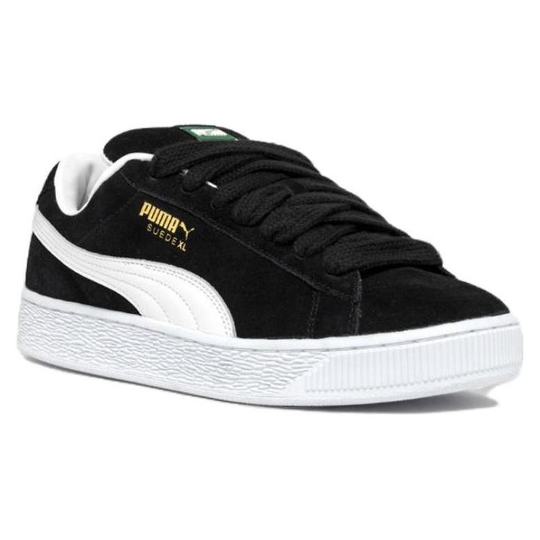 New Puma Suede Black White 395205-02