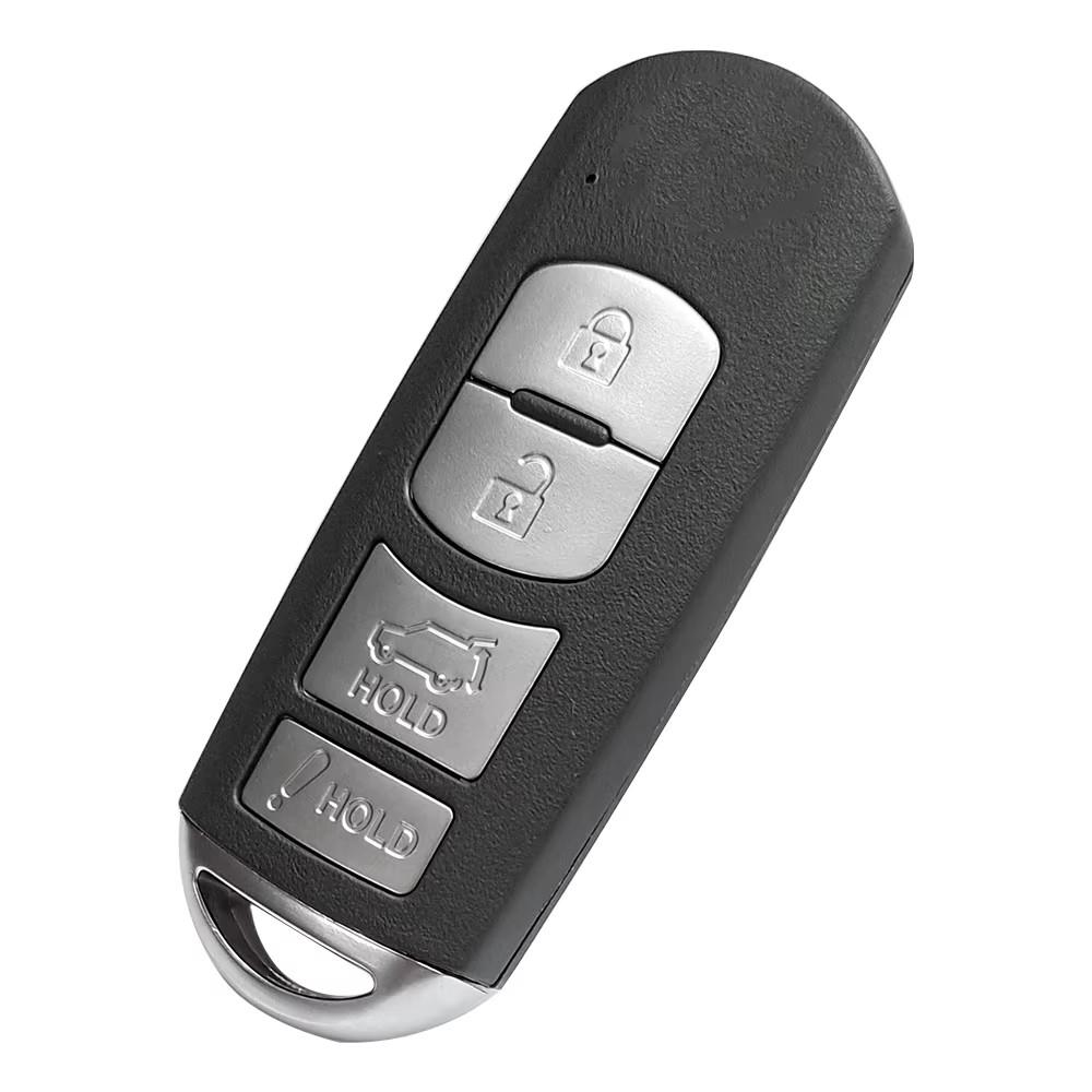 Modified  for Mazda CX-7 CX-9 2007 2008 2009 Smart Remote Car Key Fob With 4 Buttons 434MHz BGBX1T458SKE11A01 SKE11B-01