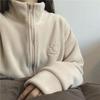 Women's Fleece Lamb Wool Windbreaker Jacket, Autumn/Winter 2025