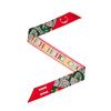 Brilliant Color Silk Scarf for Women – Trendy Light Luxury, High-End Flowing Collar Tie Decoration