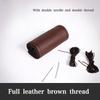 Car Hand-sewn Steering Wheel Cover For All Seasons Universal Microfiber Leather Wear-resistant Cars Accessories