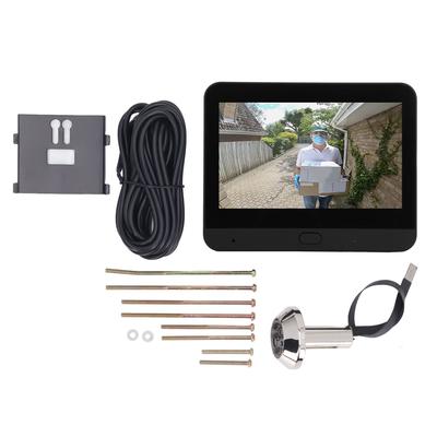 4,3palcový IPS LCD displej digitální kukátko 120° širokoúhlý 1080p WiFi video interkom