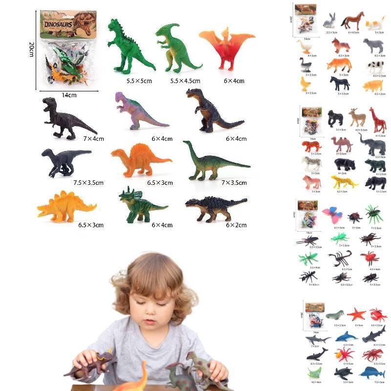 High-quality Pvc Dinosaur Toys Realistic Jurassic Creatures For Children