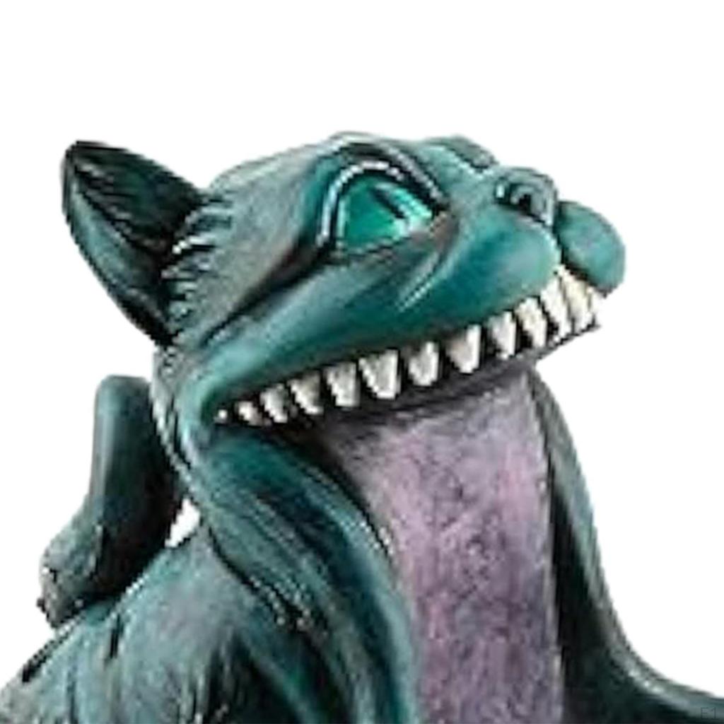 Cat Figurine Key Bowl for Home Entryway Large Mouth Sculpture Candy Dish