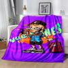 1pc Blanket Feid6 Print Design, Lightweight Blanket for Sofa, Bed- Soft &Warm, Gift for All Seasons Like Christmas, Halloween