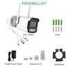 HD Dual Light Wireless WiFi Outdoor Bullet Camera with Night Vision, Mobile Remote Access, Waterproof Design, and Card Slot