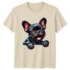 Adorable French Bulldog Puppy Dog TShirt French Bulldog Gift For Him And Her