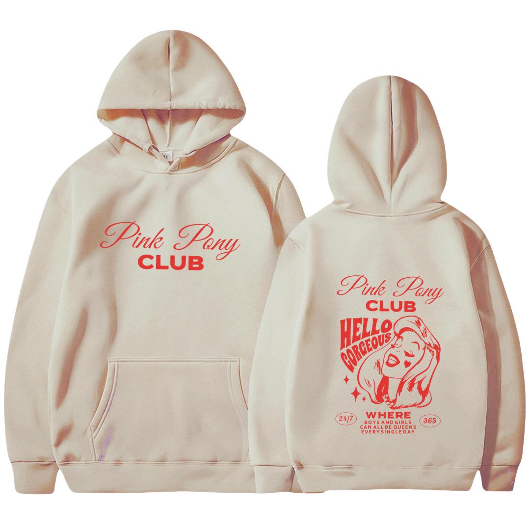 

Trendy Unisex Fleece Hooded Sweatshirt - Loose Fit, Fashionable Style XXL верблюд