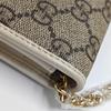 [Pre-Owned] Gucci Horsebit 1955 Wallet With Chain 'Beige/Ebony/White' - Very Good #1HI24IQ