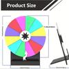 Fortune Party Turn Plate Tabletop Prize Turn Plate Lucky Draws Rotating Wheel Erasable Reusable Fortune Wheel Enduring