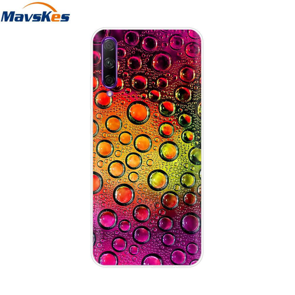 For Huawei P Smart Pro Case Cute Candy Painted Cover Soft Silicone Phone Case For Huawei P Smart Pro 2019 Cover Coque Bumper