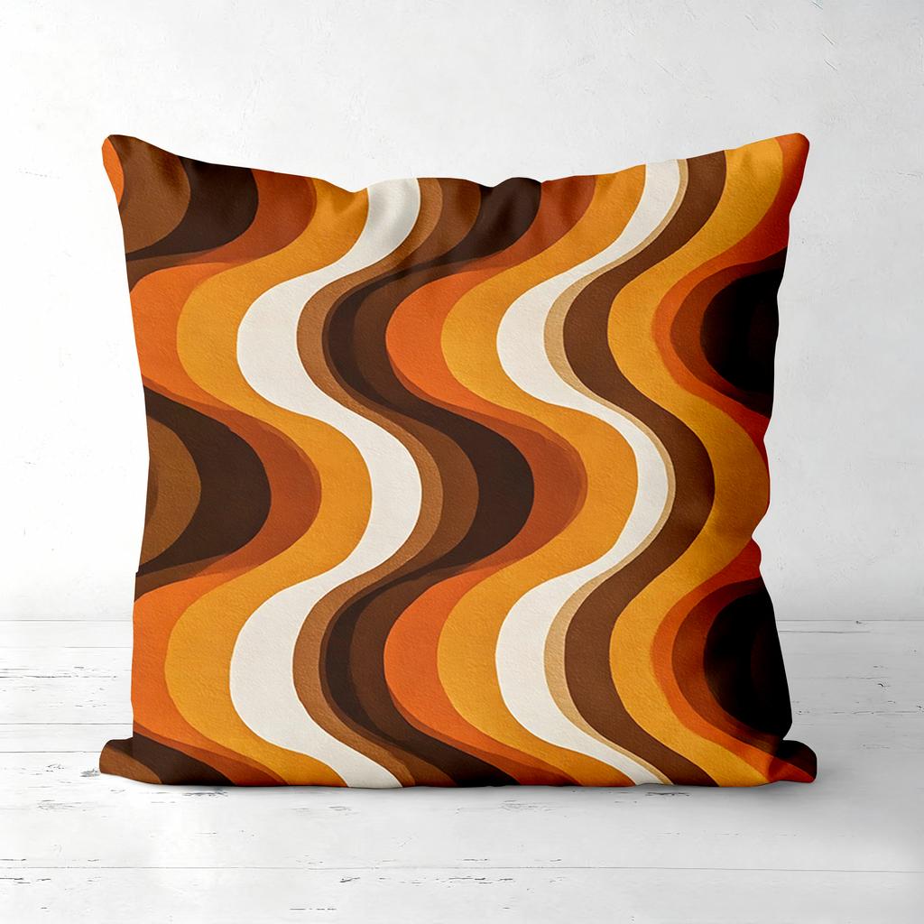 Retro Style Geometric Pattern Decorative Throw Pillows Polyester pillowcase, sofa decorative cushion cov Headboard Pillow