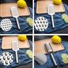 Cheese Grater Mirror Polish Corrosion Resistant Ergonomic Handle Hanging Hole Design Multipurpose Food