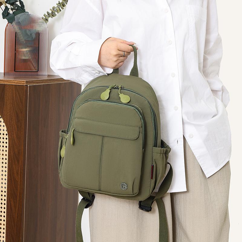 Women Fashion Convertible Backpack Hobo Satchel Bag Female Casual Solid Oxford Fabric Lightweight Travel Daypack School Bookbag