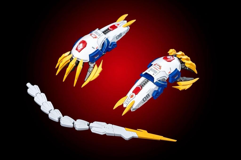 MGSD Gundam Barbatos Custom Detail-Up Claw Parts with Water-Transfer Decals [Parallel Import]