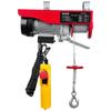 Electric Hoist, 550 lbs Lifting Capacity, 510W 220V Electric Steel Wire Winch with 14ft Wired Remote Control, 40ft Single Cable Lifting Height & Pure