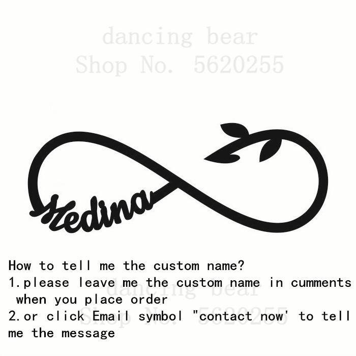 Infinite Layer Necklaces for Women Personalized Stainless Steel Custom Necklace Couple Jewelry Nameplate Pendant