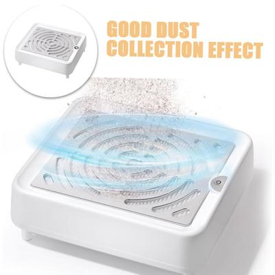 Nail Dust Collector Professional Nail Vacuum Cleaner Dust Collector Fan For Manicure Dust Absorber With Removable Filter