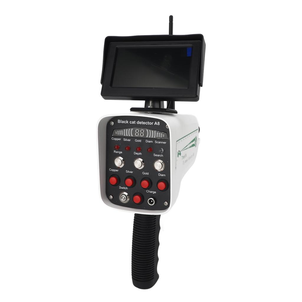 Metal Detector Gold Finder 1000M Range 30M Depth Sensitive Handheld Underground Treasure Scanner