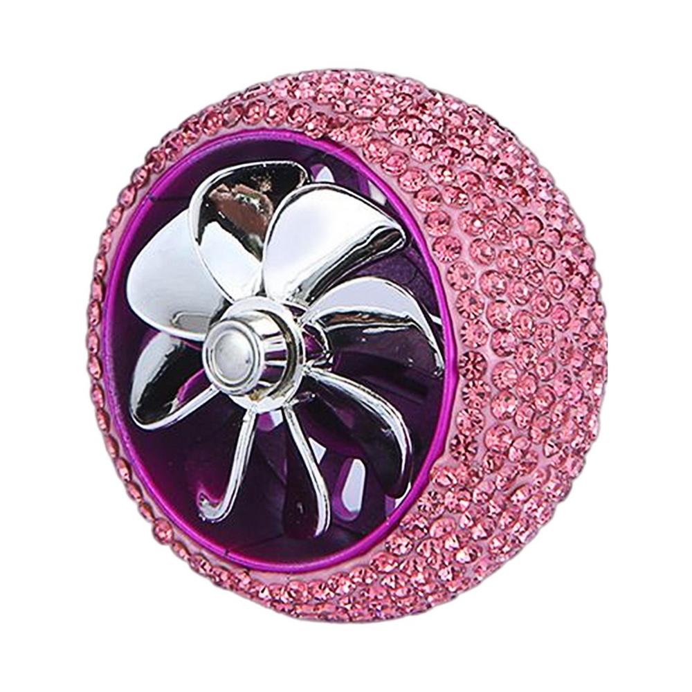 Difuzor Aromaterapie Auto Nou Strassuri Odorizante Aer Camion Ieșire Aer Odorizant Aer Design Ventilator Rotativ Cadou Crăciun