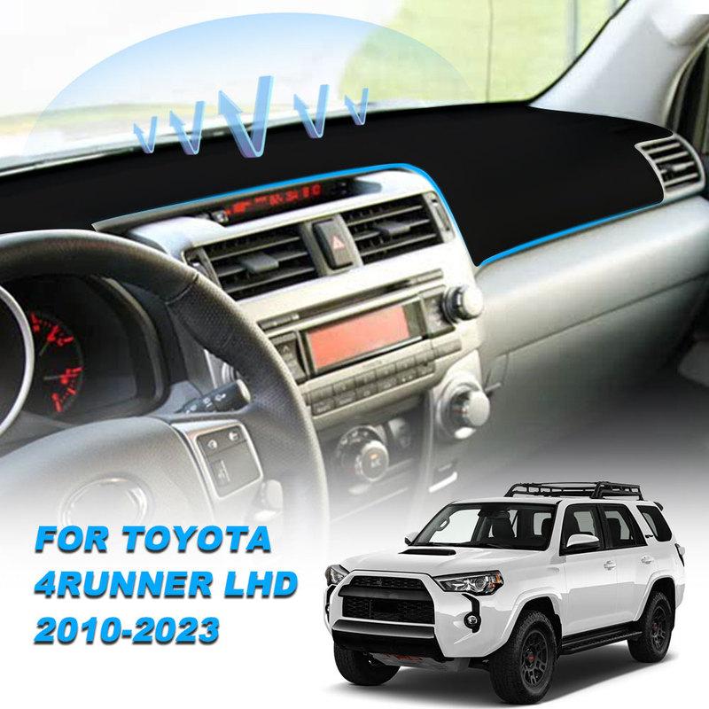 Dashboard Cover Mat for Toyota 4Runner 2010- LHD Dash Cover Sunshade Glare UV Rays Non-slip Protector Carpet Car Accessories