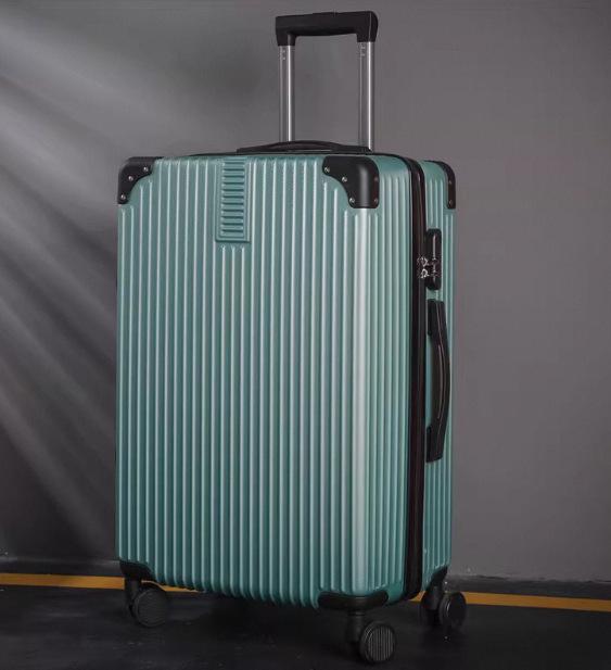 2024 28-Inch Sturdy Travel Suitcase with Combination Lock - Lightweight and Durable for Men and Women