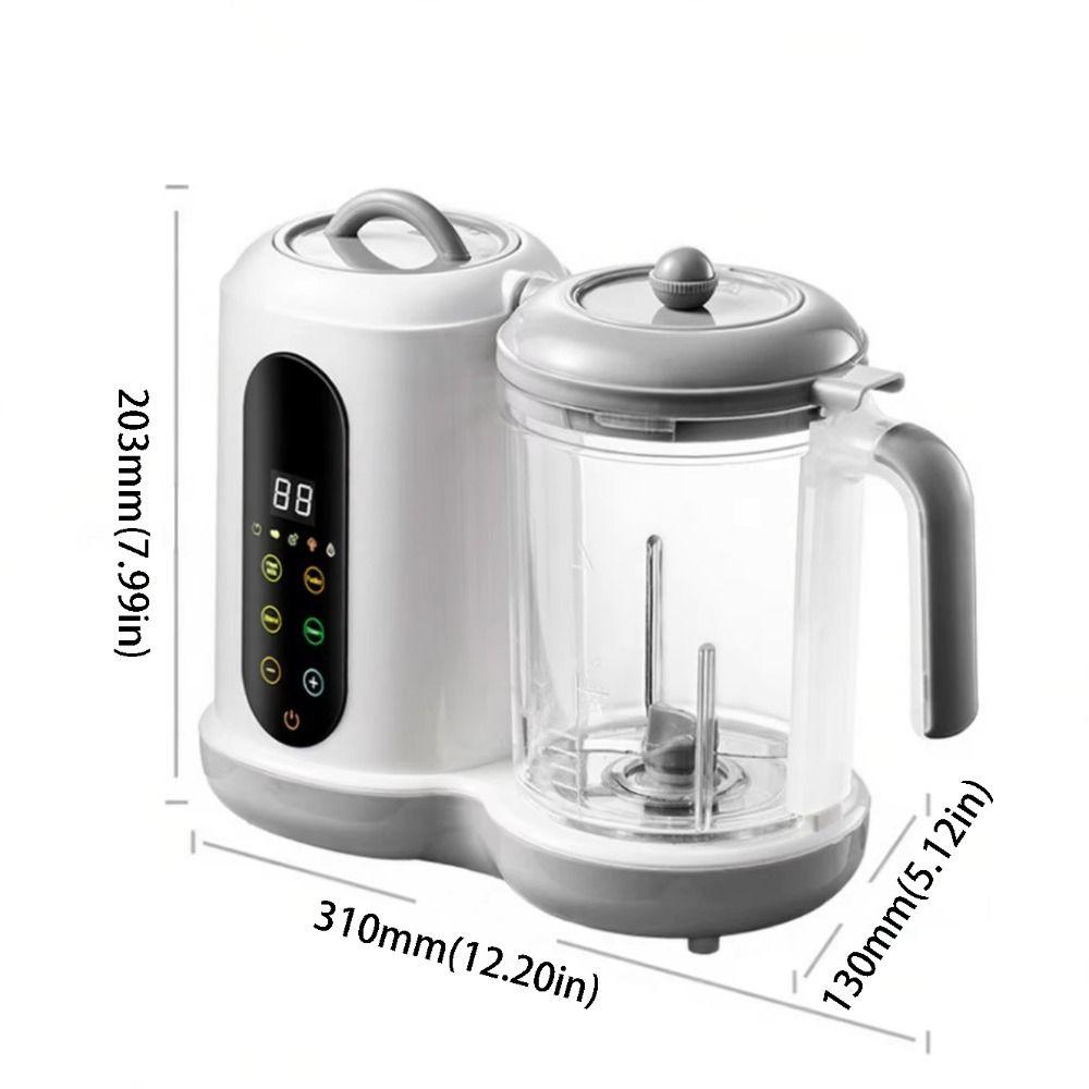 Integrated Timer Baby Food Processor Automatic Steaming Food Mill Machine For Babies