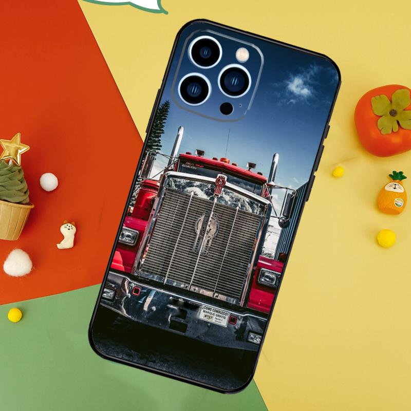 Cool Heavy Truck Car Phone Case For iPhone 17 Pro Max 16 14 13 12 11 15 Pro Max Plus 12 13 Mini 16e 17 Air Cover