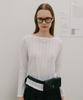 320SHOWROOM Urban See-Through Boat Neck T-Shirt White