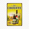 [ Mike86 ] Belgian Beer La Mc Cherry Chouffe Bok Soleil Metal Tin Sign Wall  Poster Iron Painting Pub Decoration S-02 20*30 CM