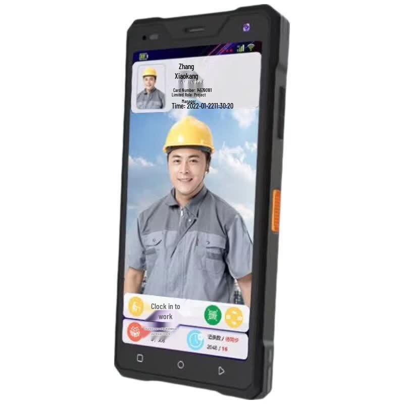 

Realand F5105 4G Handheld Face Recognition Attendance Machine CN plug (adapter included)