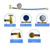 Dualmax R134a Air Conditioner Gas Charging Hose with Meter Gas Charger, For Cars, Air