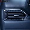 Car Air Condition Vent Outlet Cover Trim For Mazda CX-5 CX5 KF CX-8 2017-    2024 Carbon Interior Accessories