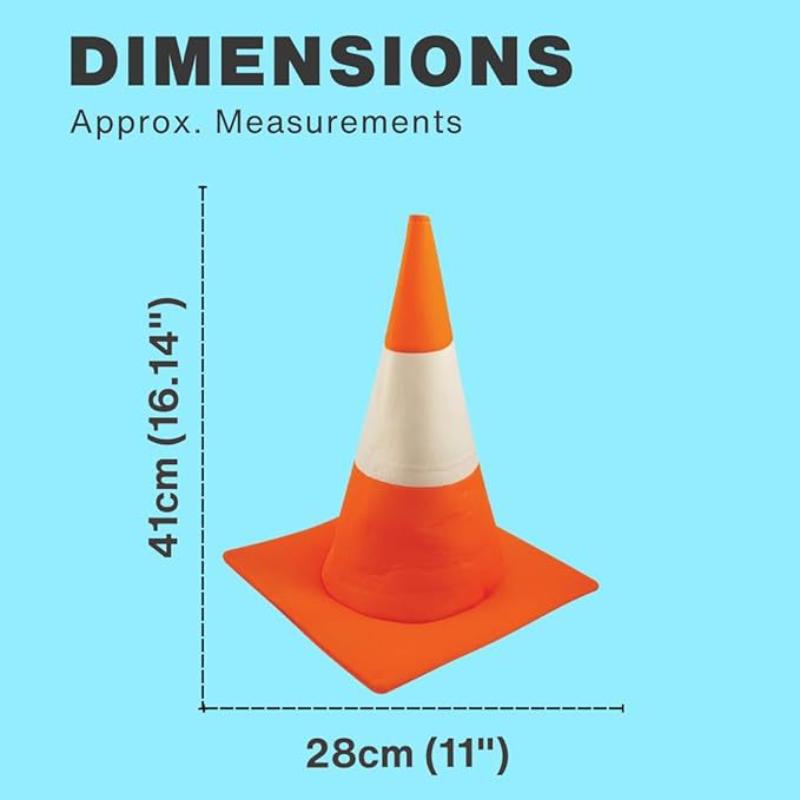 1 PCS Traffic Cone Hat Halloween Costume Accessory For Birthday Christmas Party Halloween Cone Hat