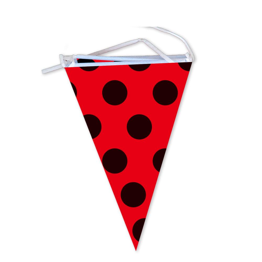 Ladybug Birthday Party Disposable Paper Plates, Cups, and Napkins