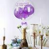 50pcs Balloon Sticks with Cups Clear Bobo Balloon Holder Large and Long Balloon Stand for Large Balloons Birthday Graduation Wedding Party Decoration