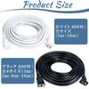 OTIMORA Power Extension Cord, 10m, Black, Heat-Resistant PVC, 800W, IndoorOutdoor Use, Flame-Retardant, Safety Design, 1 Cord
