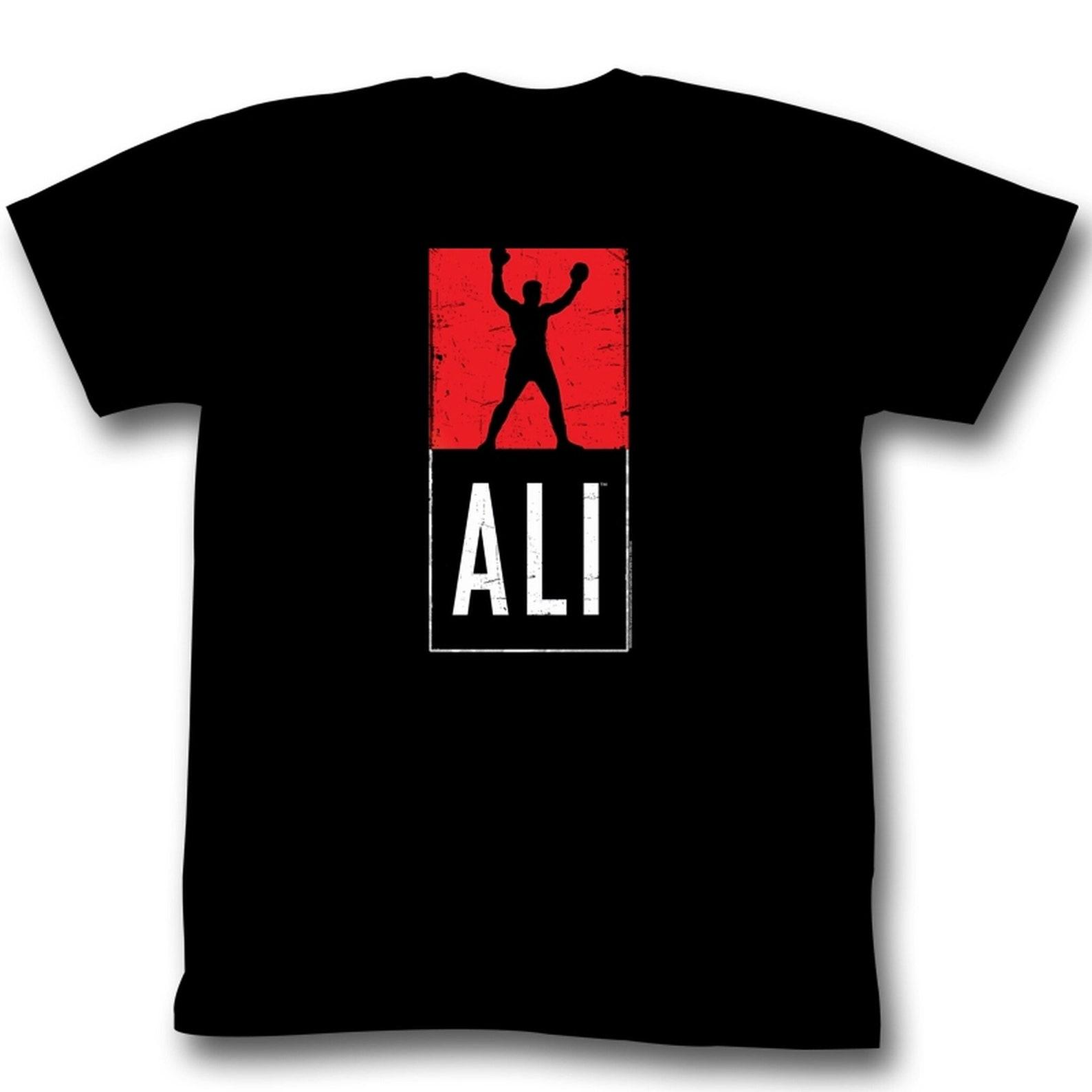 Muhammad Ali Ali Black Adult T-Shirt M