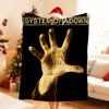 Rock Band S System M of a D DownS Toxicity Blanket Soft Throw Blanket for Home Bedroom Bed Sofa Picnic Travel Office BlanketGift