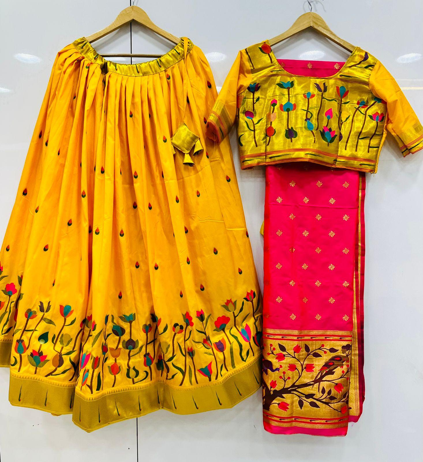 

НОВАЯ привлекательная и красивая одежда для вечеринок Silk Lehenga choli