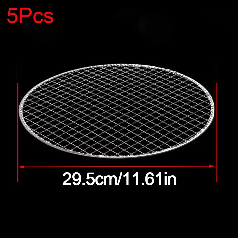 Round Wire Net Disposable BBQ Roasting Rack New Baking Cooling Rack