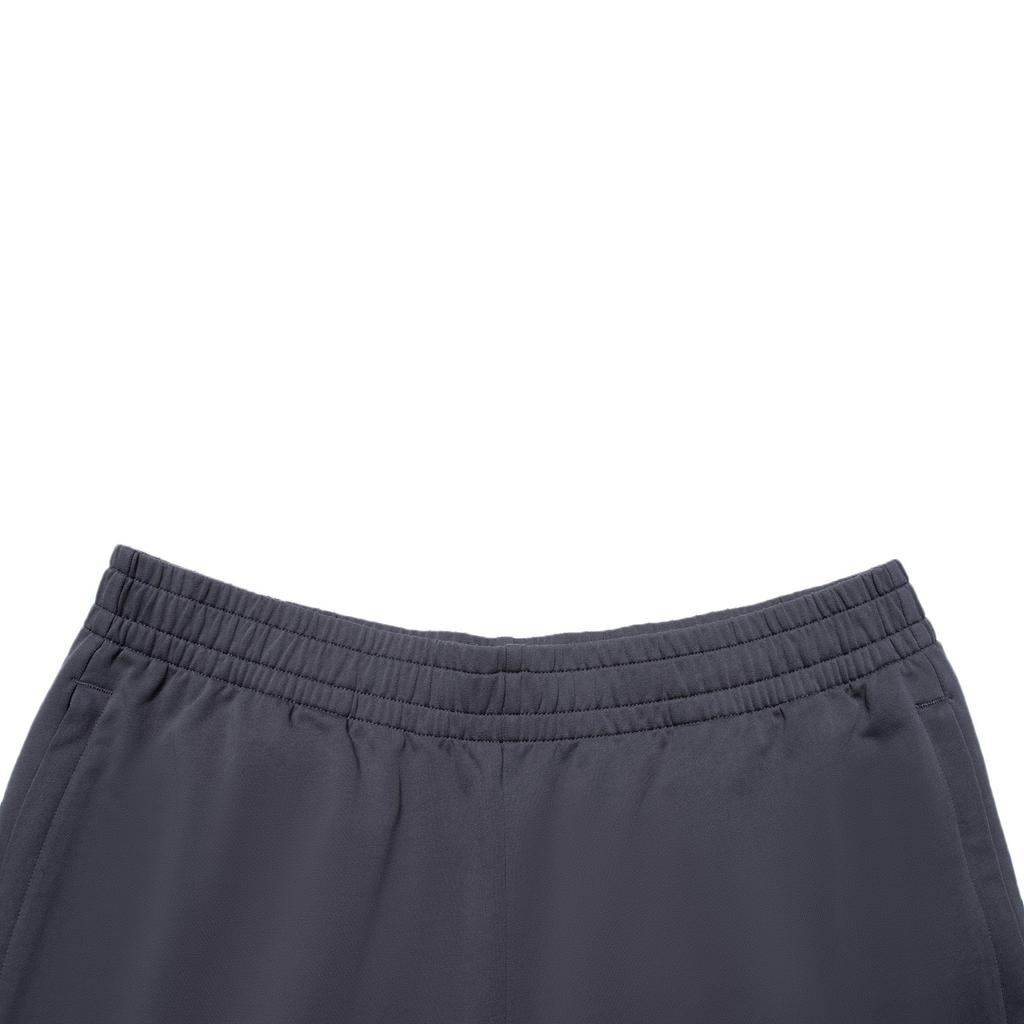 Li Ning Sports Lifestyle Series Solid Color Embroidered Logo Knitted Casual Shorts Men shorts Earth-Gray AKSU699-3