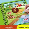 Children's Magical Reusable Water Painting Book - Educational Coloring & Graffiti Toy