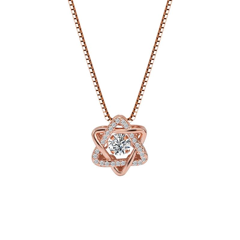 925 Sterling Silver Necklace Pendant Zircon High Quality Chain For Women Luxury Fashion Wedding Engagement Jewelry Party Gifts