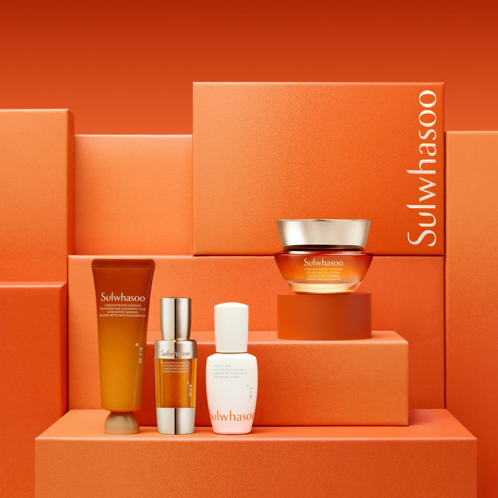 

Sulwhasoo Concentrated Ginseng Renewing Cream Anti-Aging Firming Skincare Set 50ml