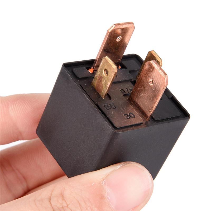 Waterproof Heavy Duty Relay 4Pin DC 24V 12V 80A JD1912 Automotive Car Relay Relays 5