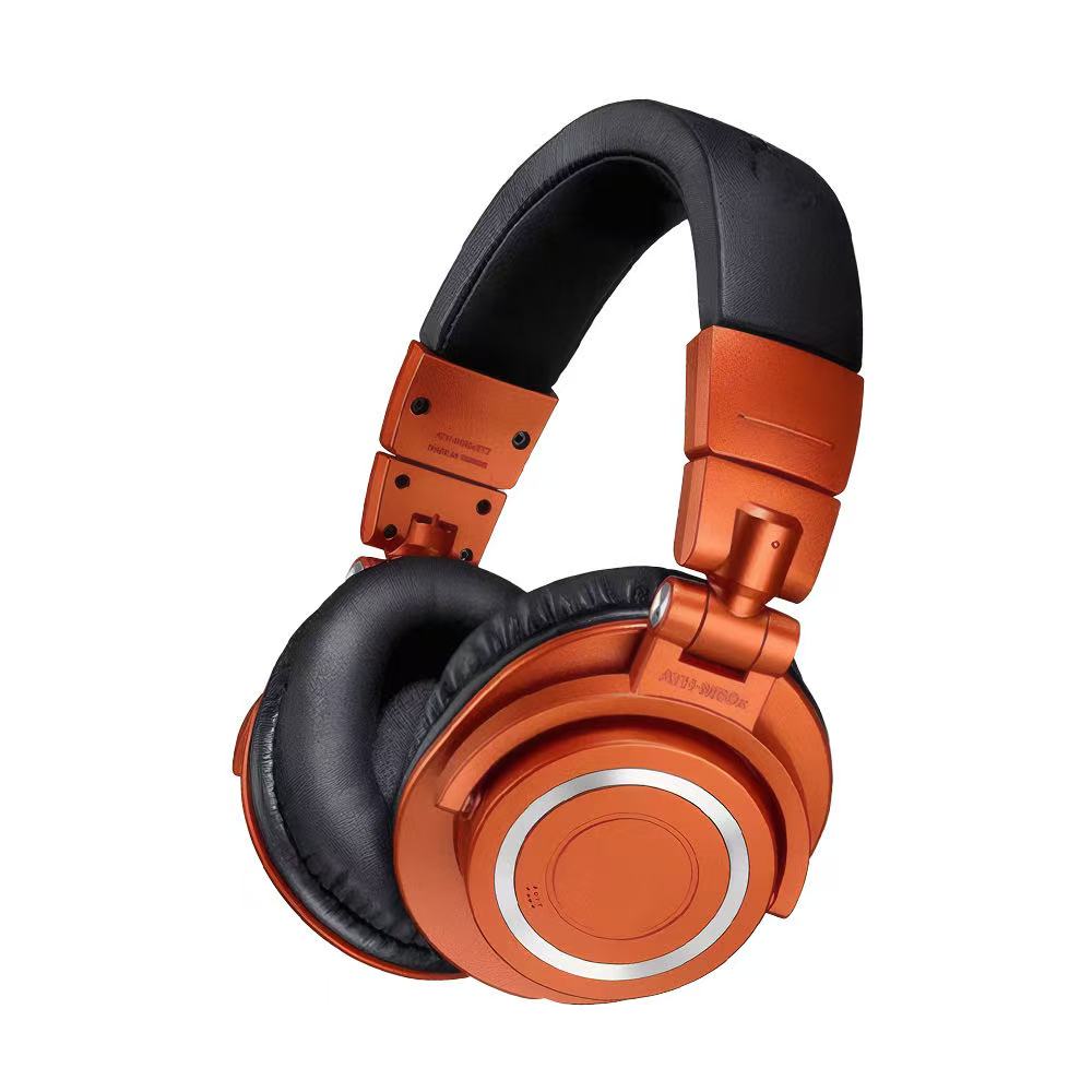 Audio-Technica ATH-M50x Fones de Ouvido Monitor de Estúdio Profissional Fones de Ouvido HIFI Profissionais Totalmente Fechados Fones de Ouvido para Música e Jogos