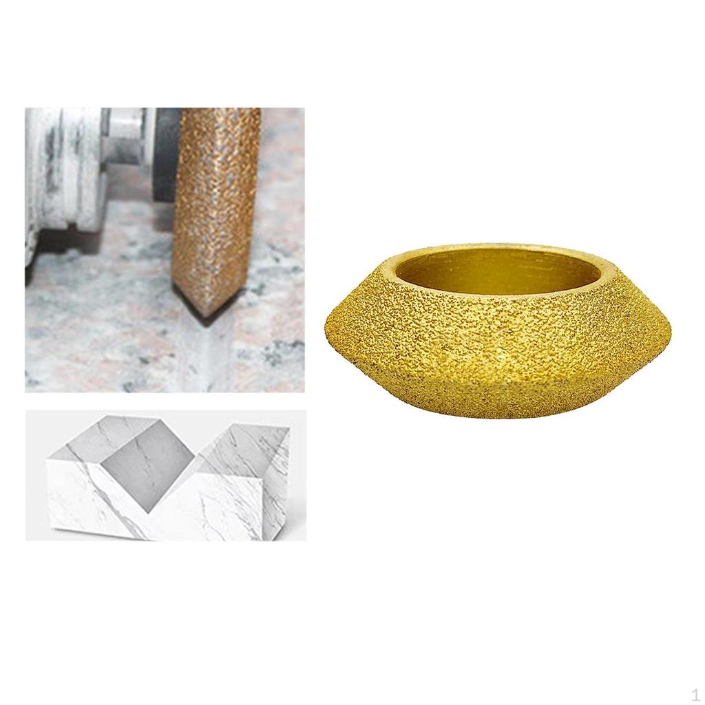 3 Inch V Groove Grinding Wheel Disc for Concrete Angle Grinders